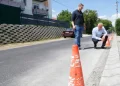 Pécs: Péterffy Attila aszfaltot nézeget, Fidesz: a Szív utca még mindig töredezett Pécs: Péterffy Attila aszfaltot nézeget, Fidesz: a Szív utca még mindig töredezett