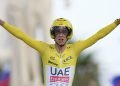 Tadej Pogacar történelmet ír: Harmadszor nyerte meg a Tour de France-ot Tadej Pogacar történelmet ír: Harmadszor nyerte meg a Tour de France-ot