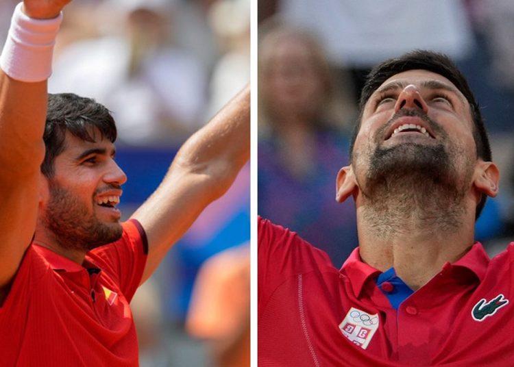 Djokovic és Alcaraz találkoznak a tenisz aranyértPárizsban Djokovic és Alcaraz találkoznak a tenisz aranyértPárizsban