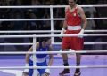 Olasz ökölvívónő könnyek között adta fel az olimpiai meccset Olasz ökölvívónő könnyek között adta fel az olimpiai meccset